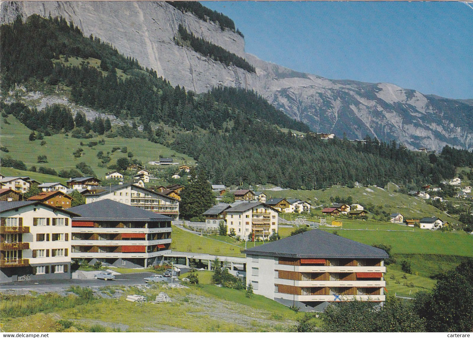 SUISSE,HELVETIA,SWISS,SCHWEIZ,SVIZZERA,SWITZERLAND,GRISONS,FLEM,FLIMS DORF - Flims