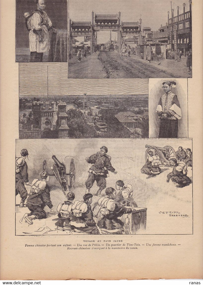 Chine China Asie Journal Des Voyages N° 194 De 1900 - Autres & Non Classés