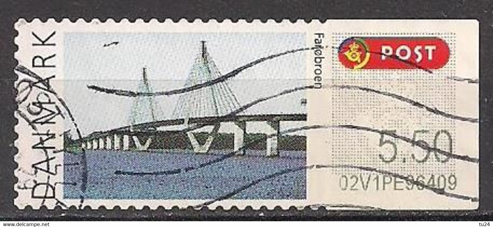 Dänemark  (2008)  Mi.Nr.  44  Gest. / Used  (1gl13) - Automaatzegels [ATM]