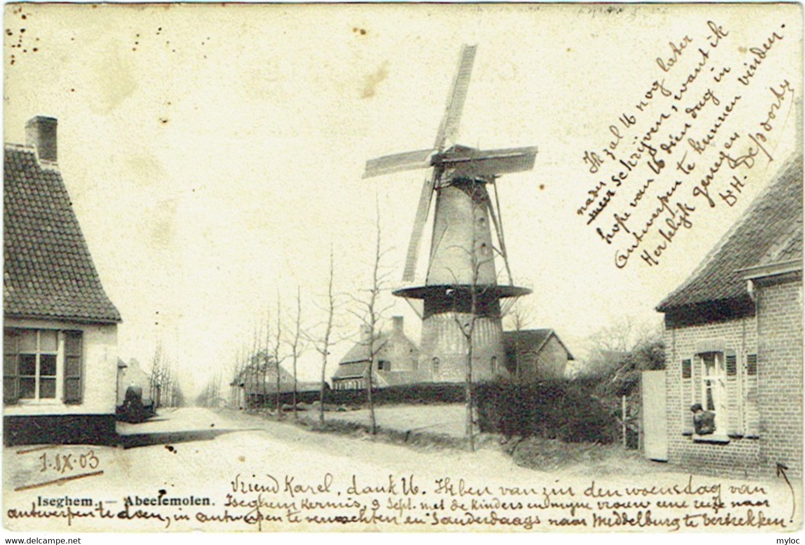 Blaton. Moulin De La Petite Bruyère. Molen. - Bernissart
