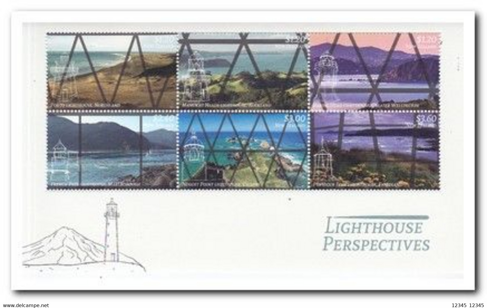 Nieuw Zeeland 2019, Postfris MNH, Lighthouses - Nuovi