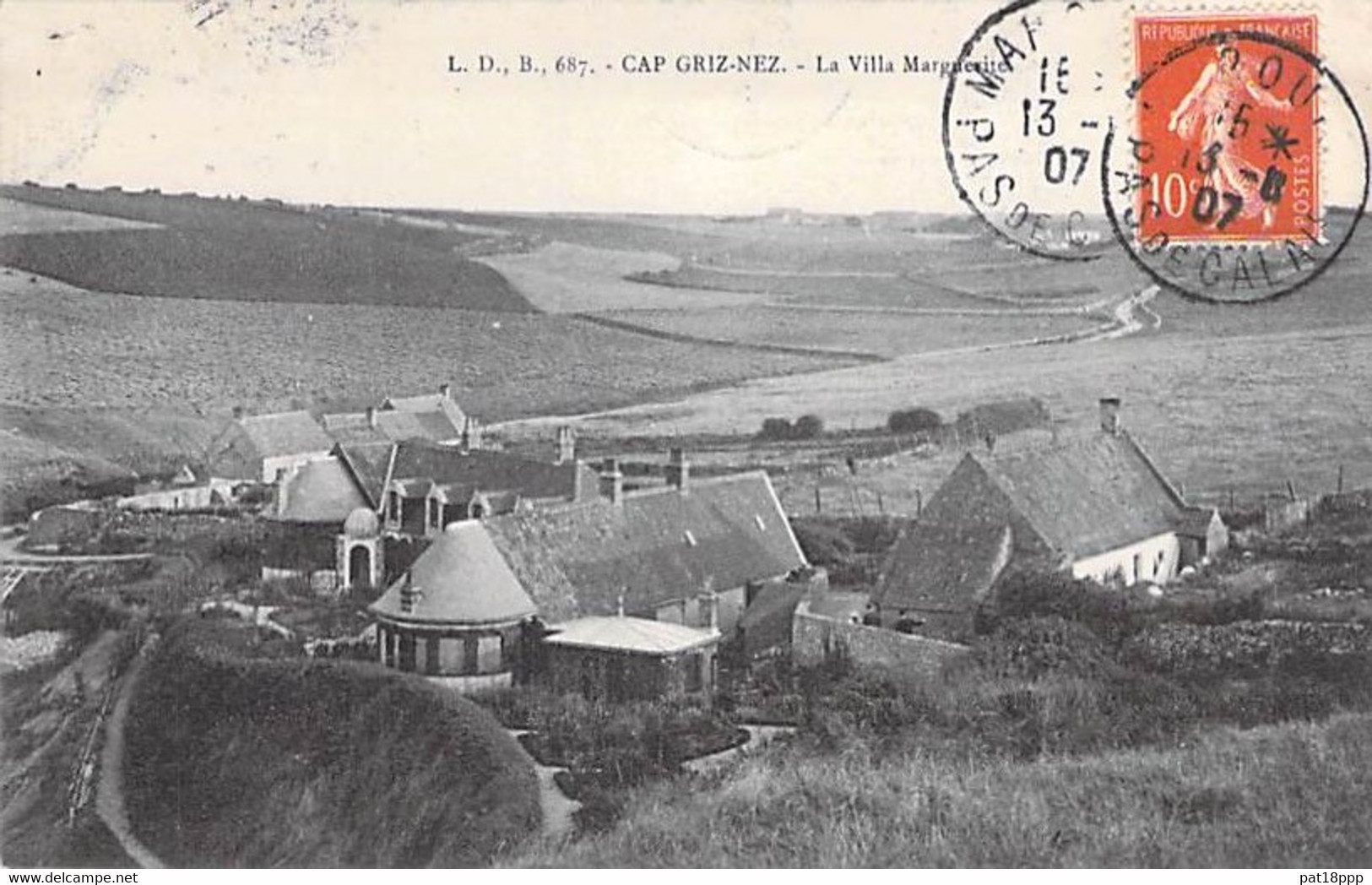 62 - AUDINGHEN - CAP GRIS NEZ : La Villa Marguerite - CPA Village ( 580 Habitants) - Pas De Calais - Autres & Non Classés