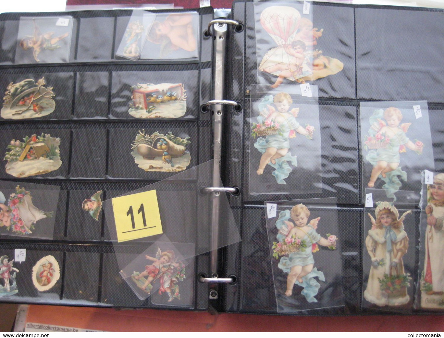 circa 1890 each chromo fotograpehd (count yourself ) SCRAPS MAP05 - angels, cupido, wings  GLANS BILDER die cut