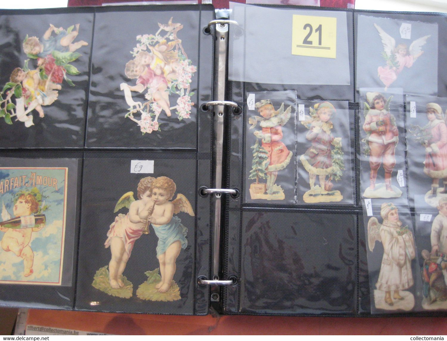 circa 1890 each chromo fotograpehd (count yourself ) SCRAPS MAP05 - angels, cupido, wings  GLANS BILDER die cut