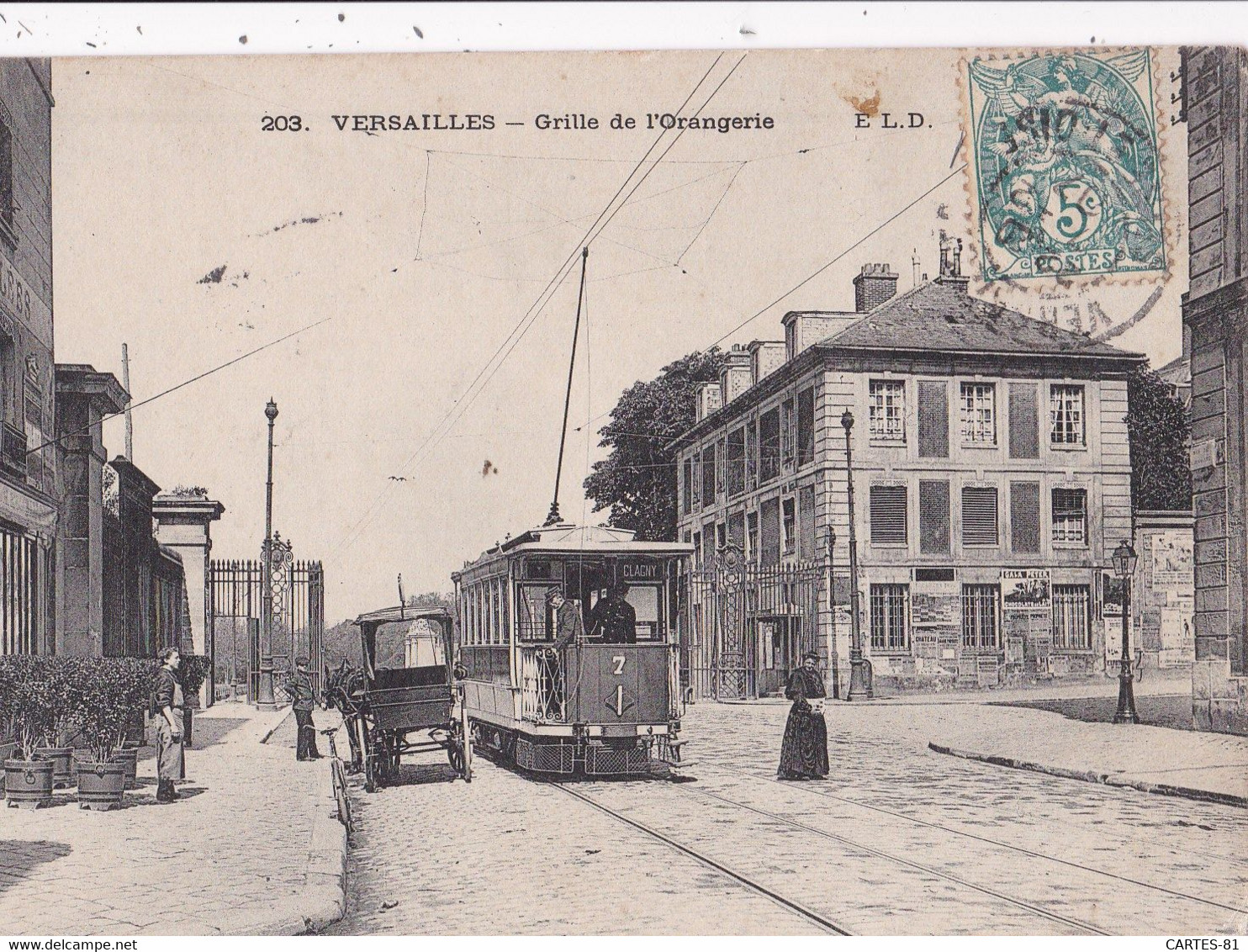 CPA/534      VERSAILLES ...TRAMWAY - Sonstige & Ohne Zuordnung