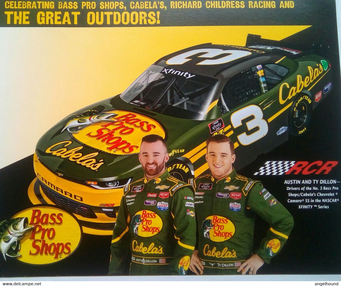 Austin Dillon And Ty Dillon ( American Race Car Drivers) - Apparel, Souvenirs & Other