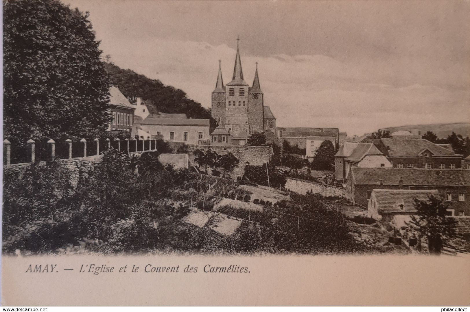 Amay // Eglise Et Le Couvent Des Carmelites Ca 1900 - Amay
