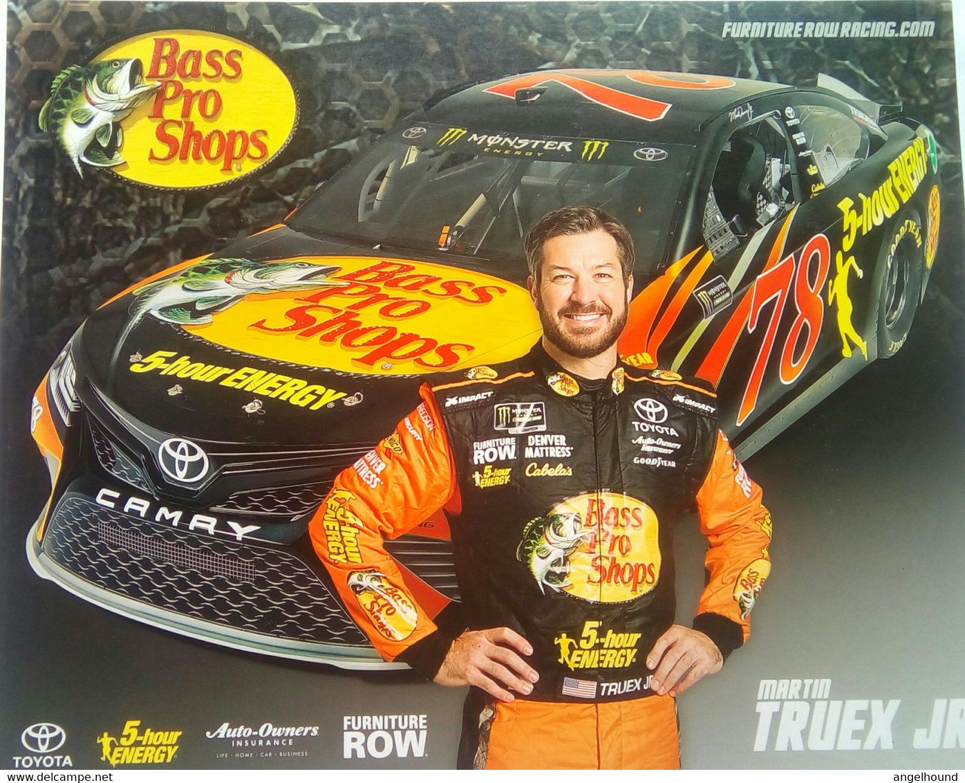 Martin Truex Jr. ( American Race Car Driver) - Kleding, Souvenirs & Andere