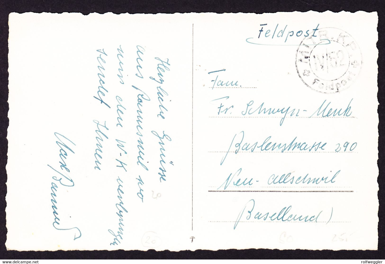 Um 1930 Mit Feldpost Gelaufene AK: Ramiswil (Guldenthal). - Mümliswil-Ramiswil