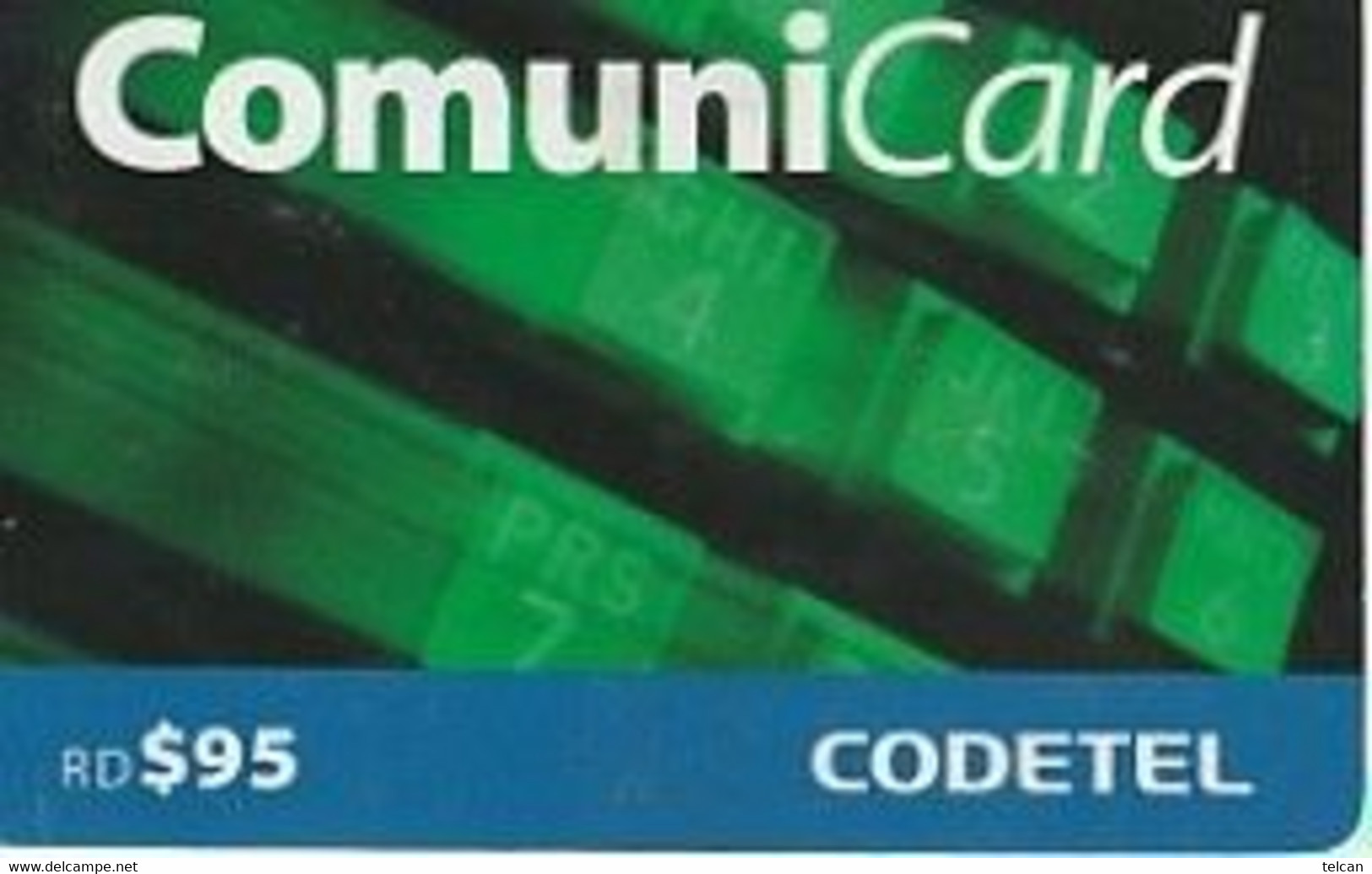 COMMUNICARD $95 - Dominicaine