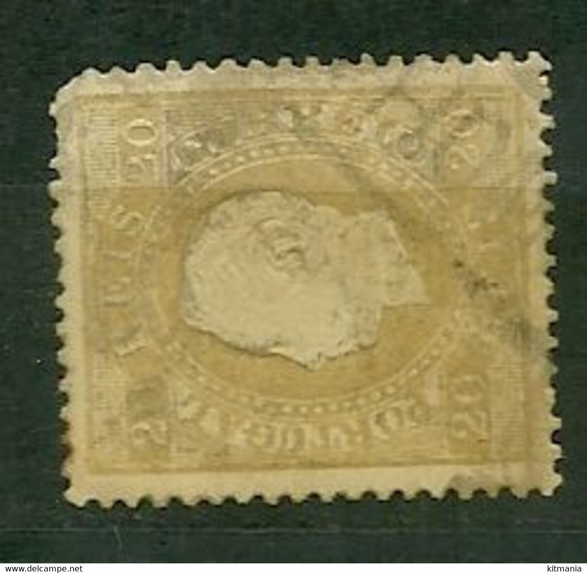 1870/76 Portugal D.Luis #39 Nominal Cancel "Thomar" - P1555 - Altri & Non Classificati