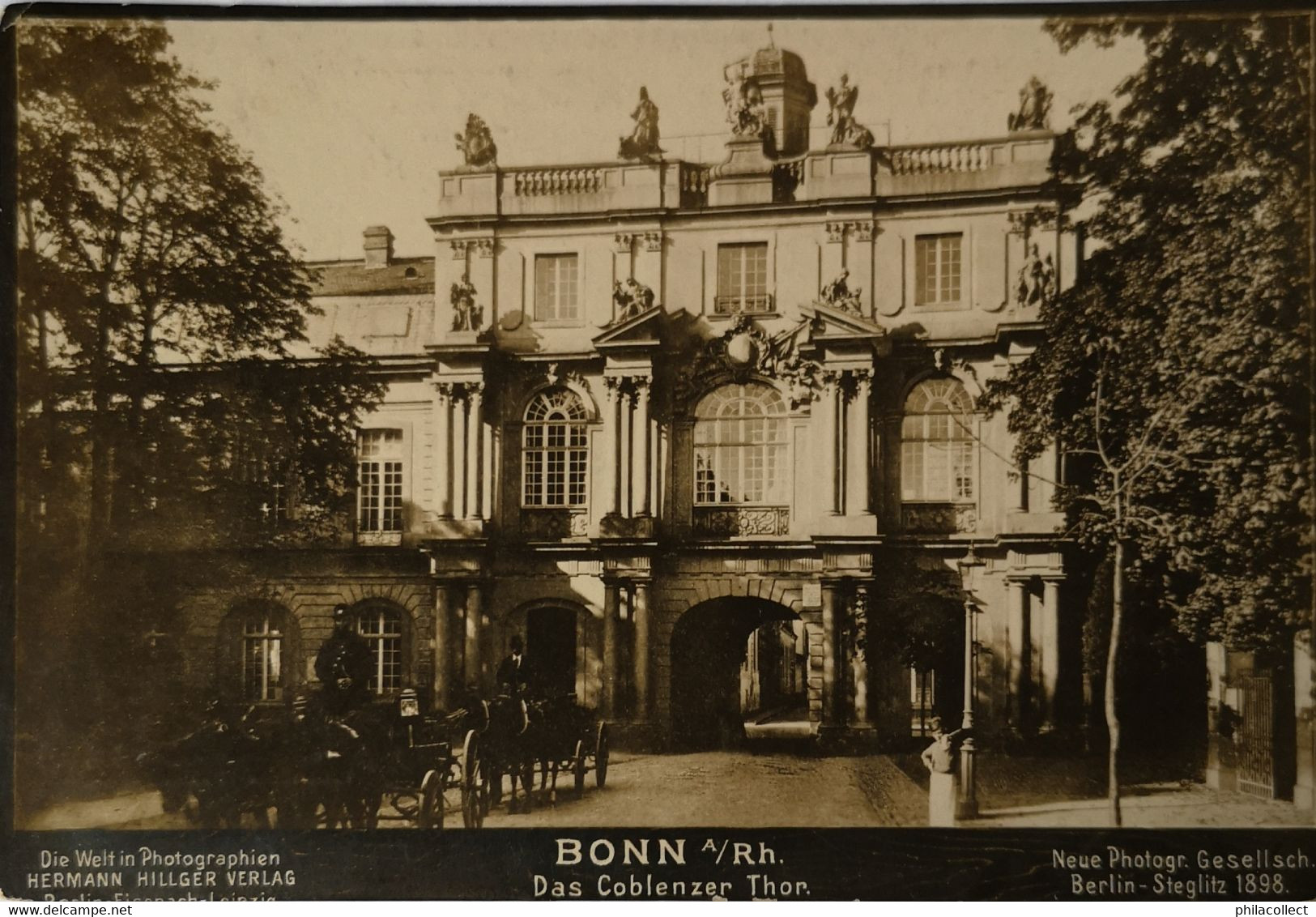 Bonn A/Rh. // Photo Karte // Das Coblenzer Thor 1900 - Bonn