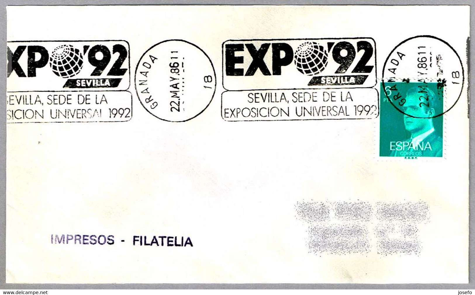 EXPO'92 - SEVILLA. Granada, Andalucia, 1986 - 1992 – Sevilla (Spanje)