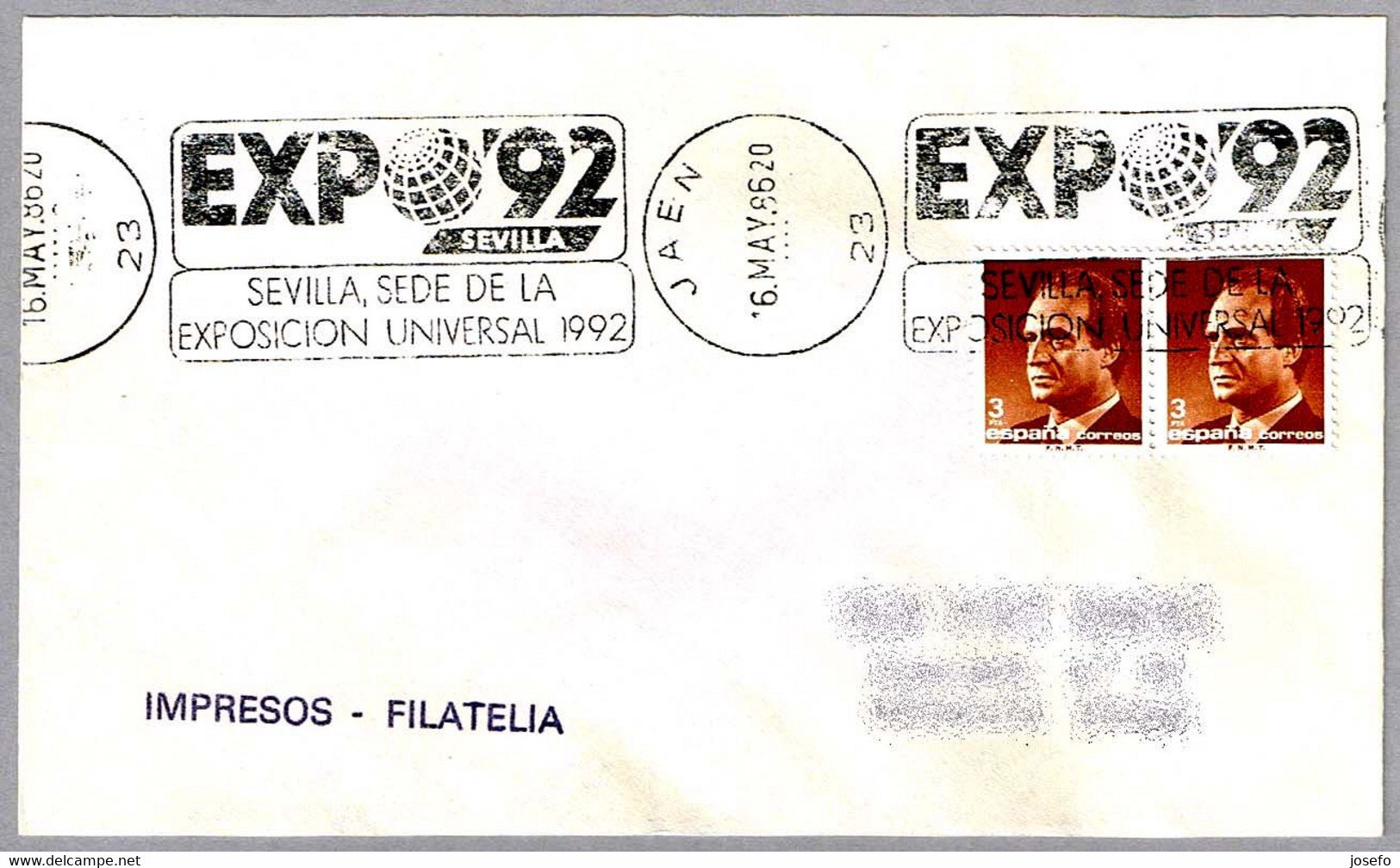 EXPO'92 - SEVILLA. Jaen, Andalucia, 1986 - 1992 – Siviglia (Spagna)