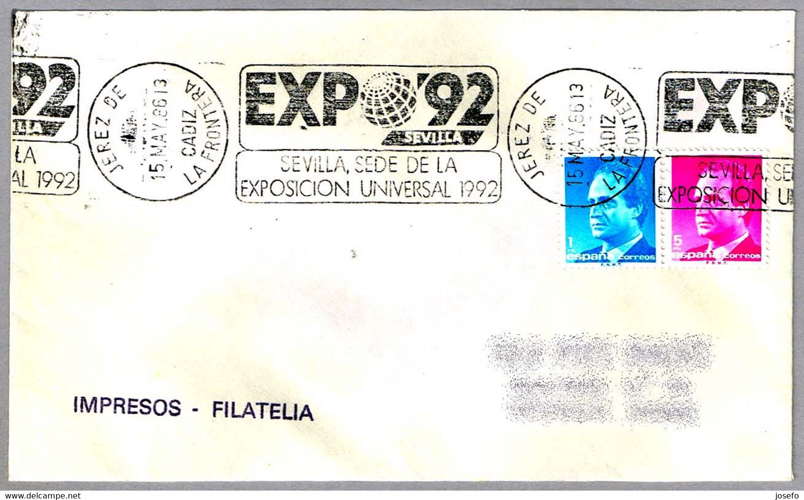 EXPO'92 - SEVILLA. Jerez De La Frontera, Cadiz, Andalucia, 1986 - 1992 – Siviglia (Spagna)