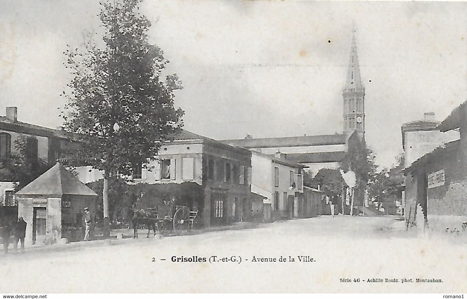 82)   GRISOLLES  -  Avenue De La Ville - Grisolles