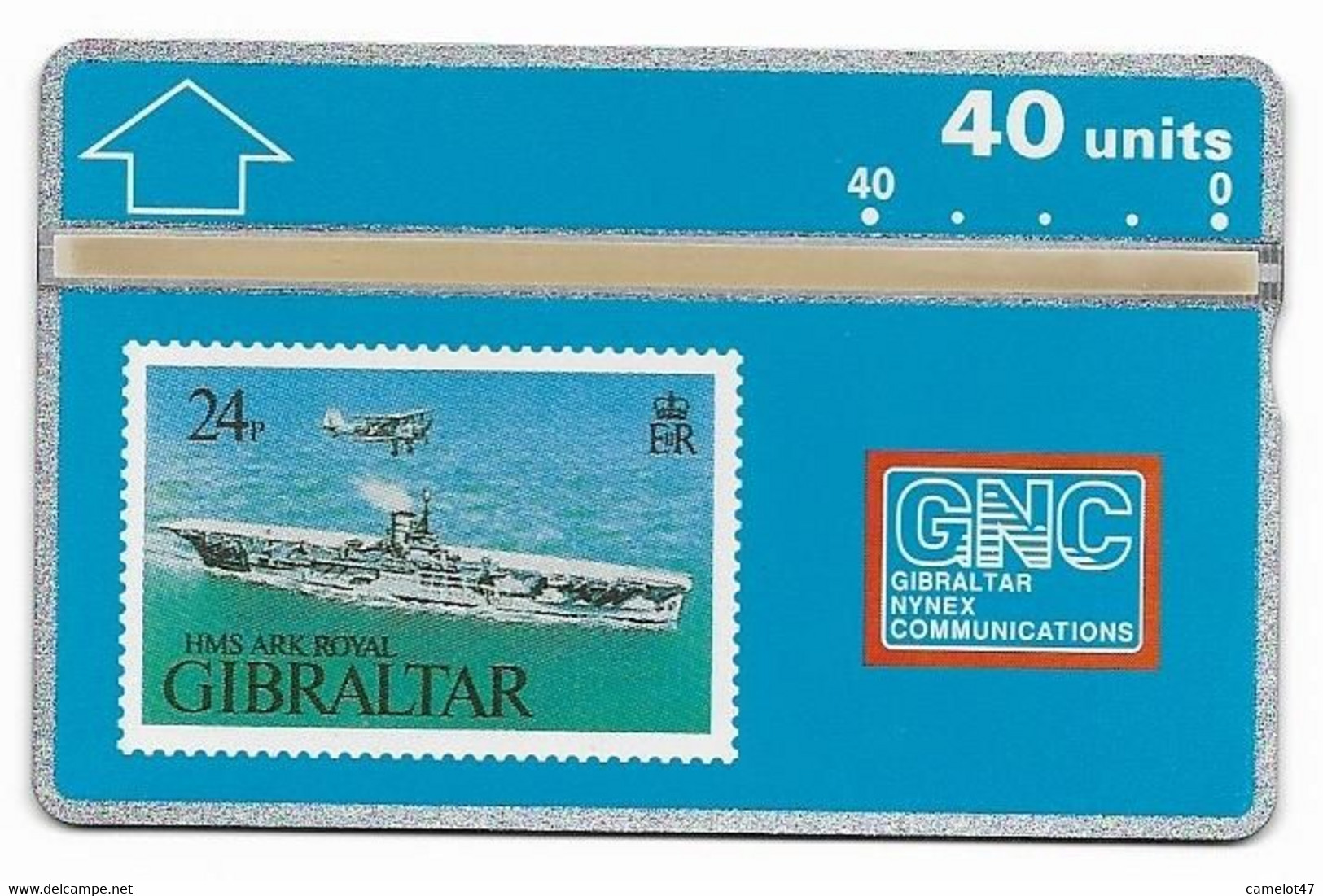 Gibraltar, GNC Phone Card, Mint Condition, No Value, Collectors Item, # Gibraltar-22 - Gibraltar