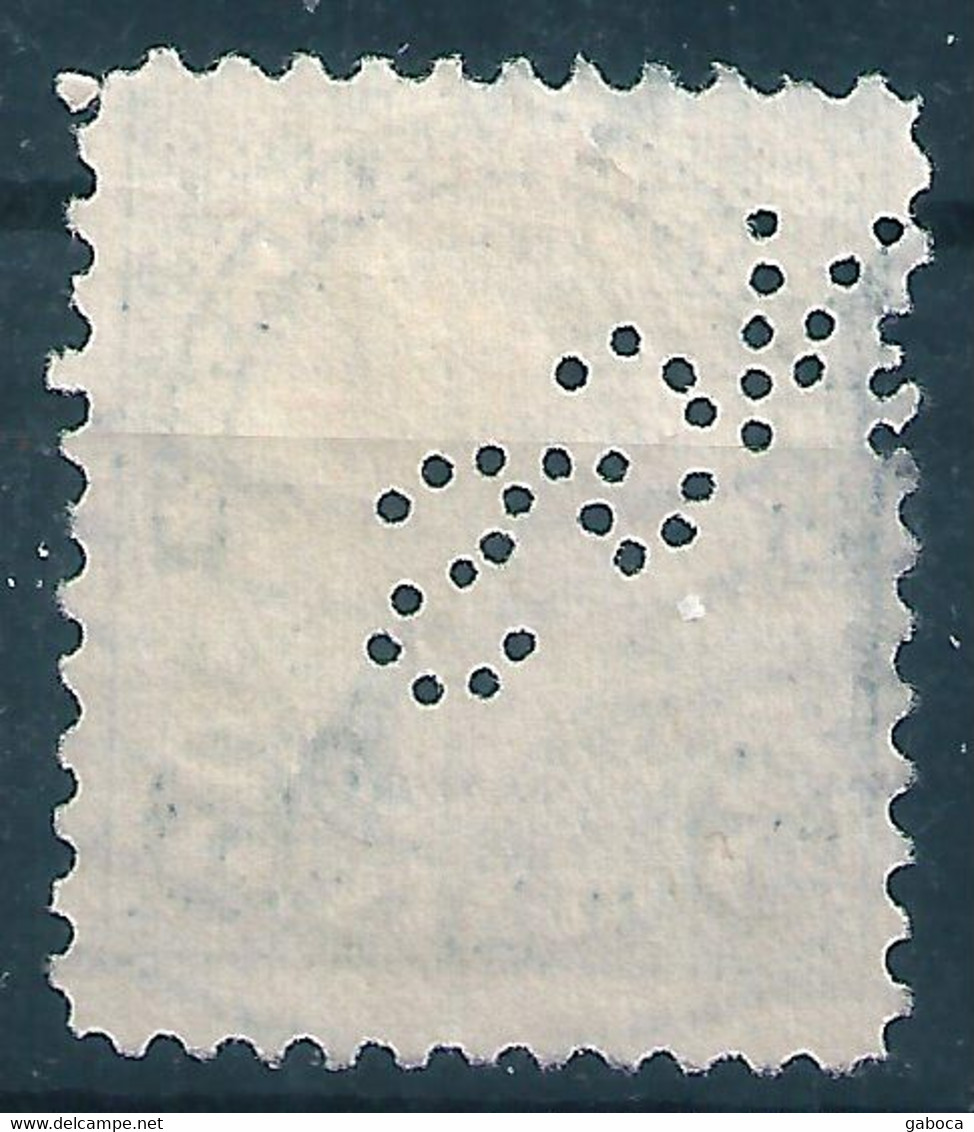 C0145 USA Personality Head-of-State President Perfin Used - Perforés