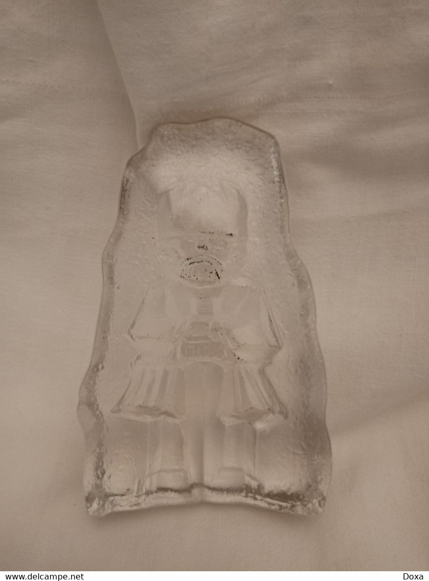 Paperweight Viking, Kosta Boda Glass, Sweden - Briefbeschwerer