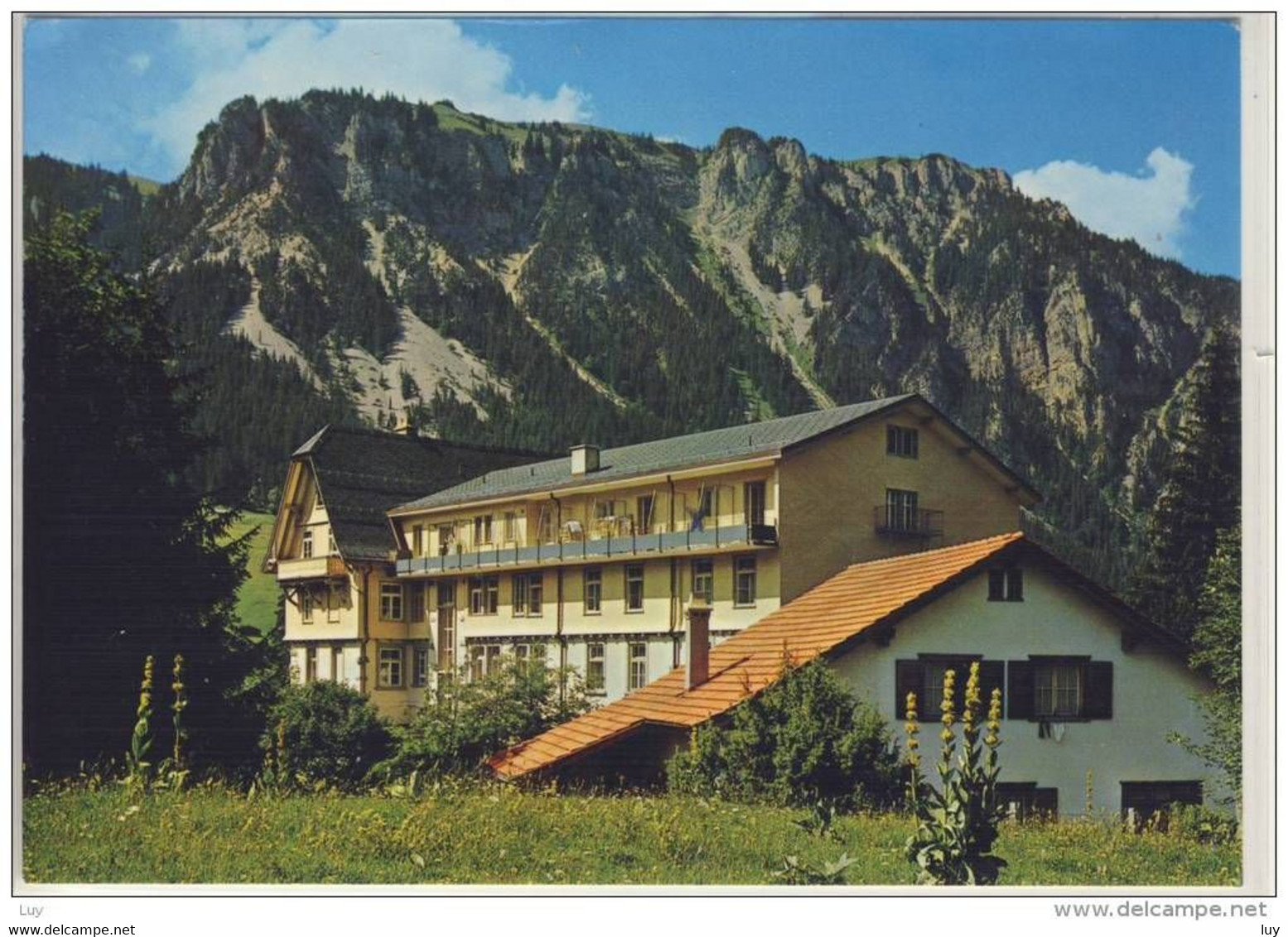 Kurhaus GRIMMIALP, BE, Schwenden Im Diemtigtal, Panorama - 1974 - Diemtigen