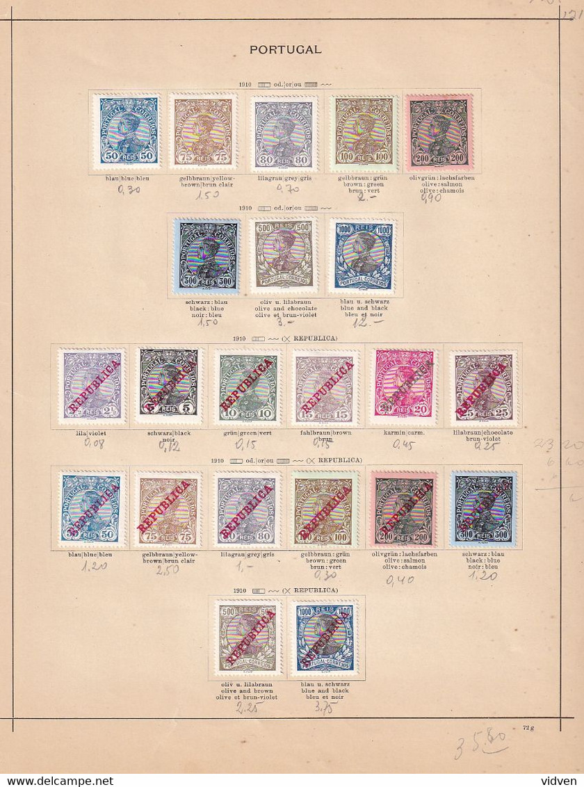 Portugal post stamps