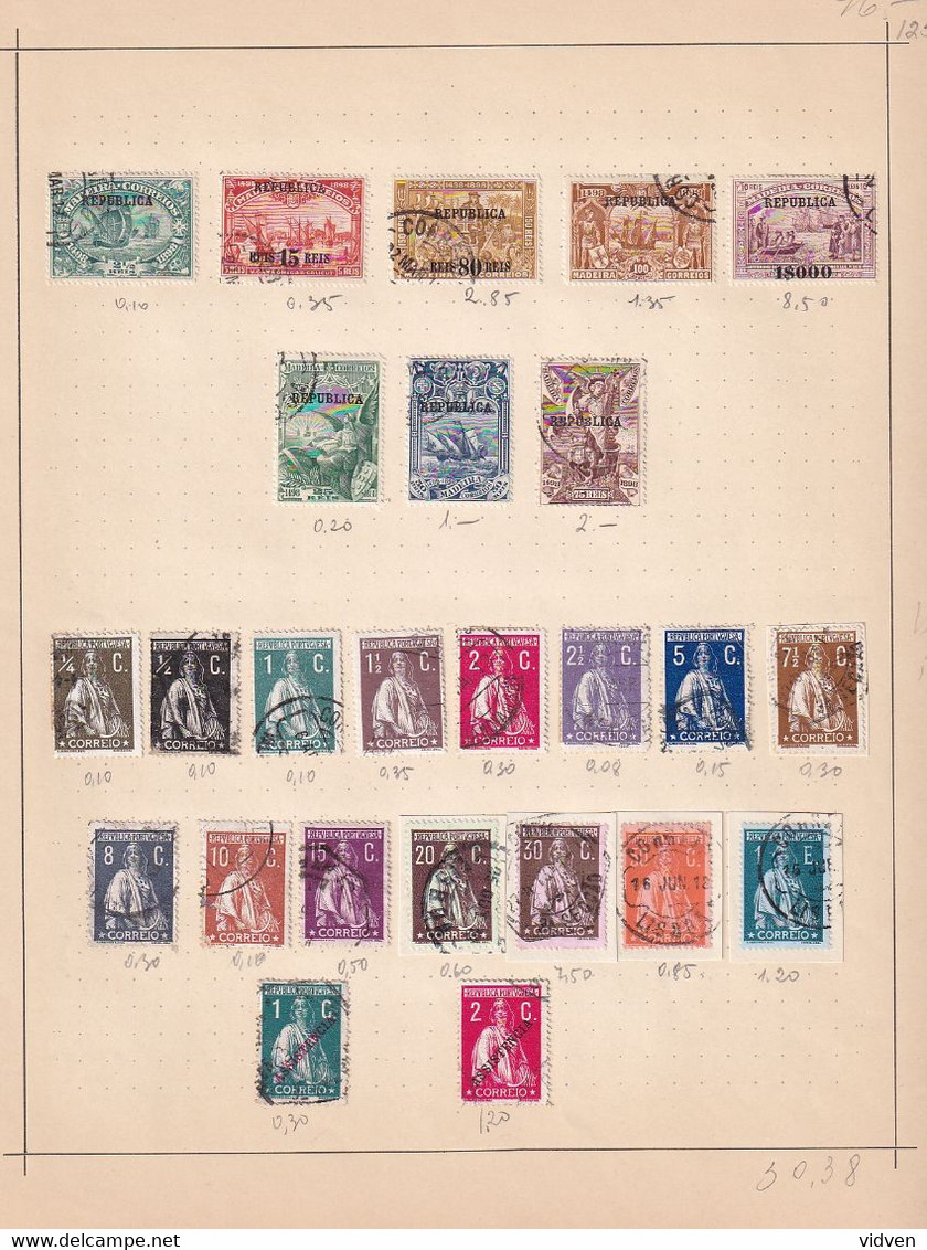 Portugal post stamps