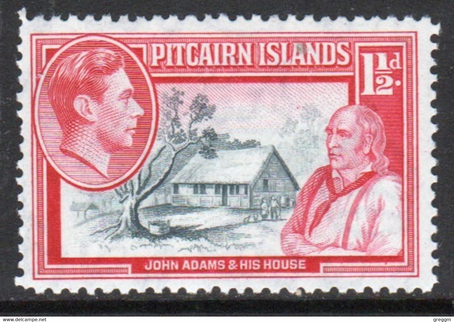 Pitcairn Islands 1940 A Single 1½d Stamp From The Definitive Set. - Islas De Pitcairn