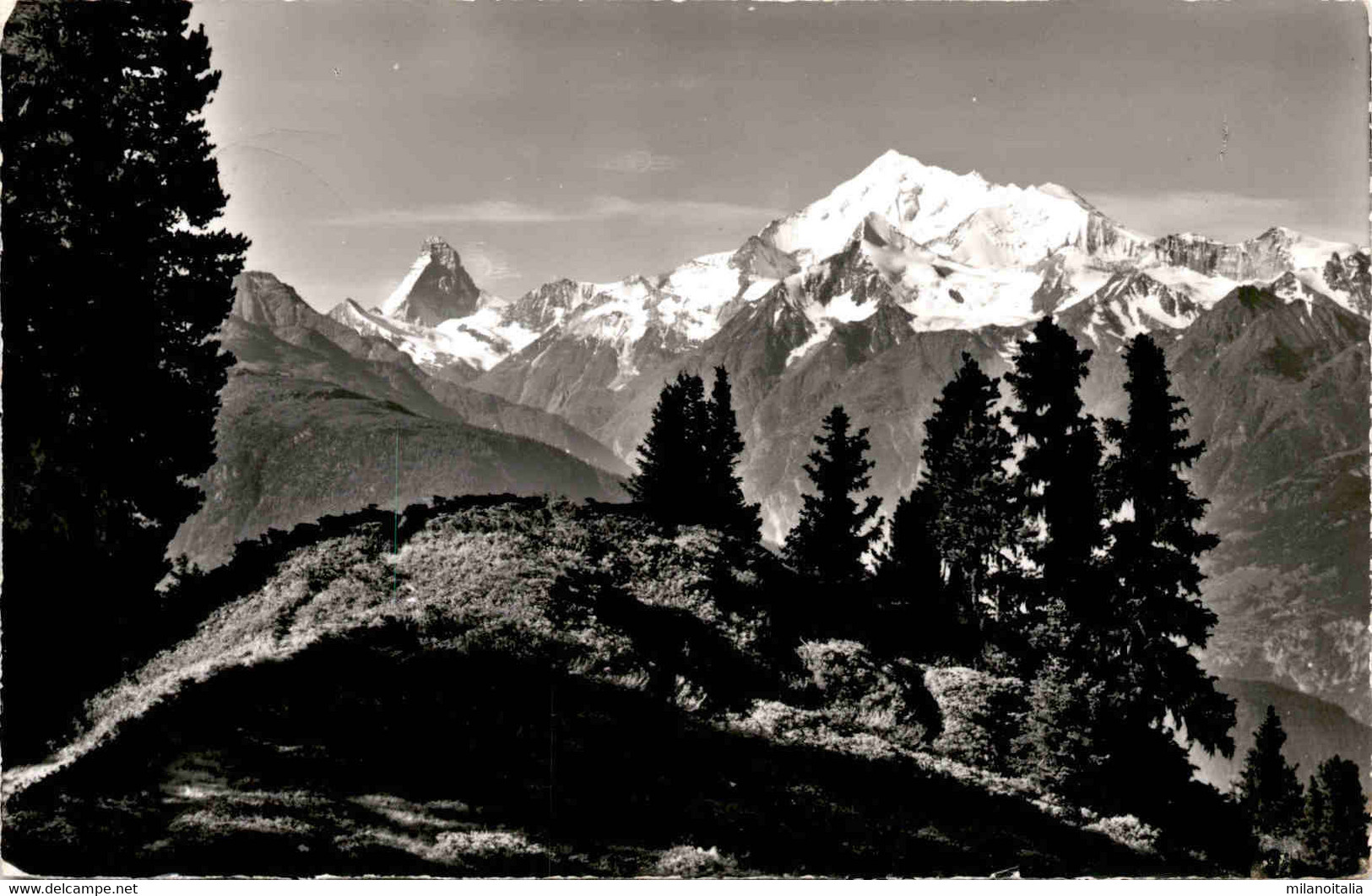 Riederalp - Aletschgebiet (13235) * 3. 9. 1958 - Phot. Gyger - Riederalp