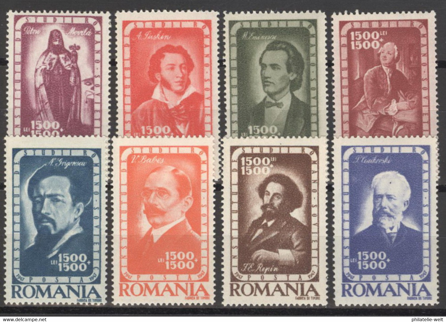 Rumänien 1048/54 ** Postfrisch - Unused Stamps