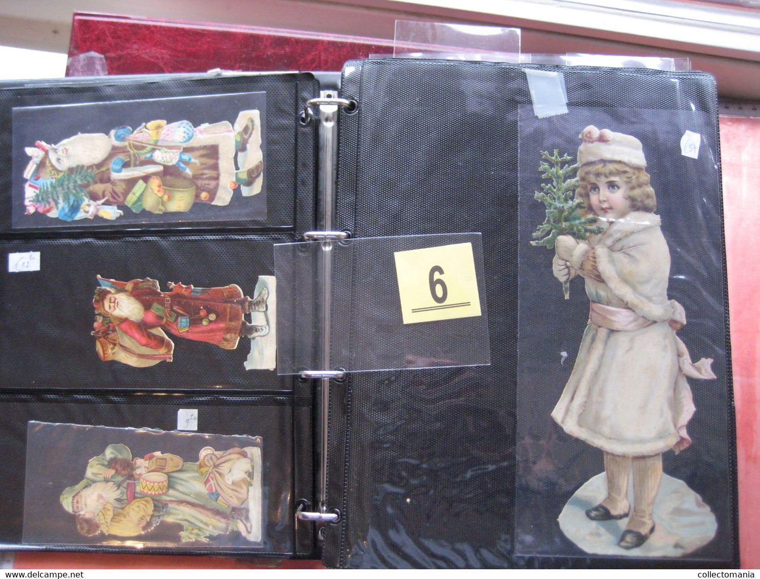 1890 Each Chromo Fotographed (count Yourself ) SCRAPS MAP06 - CHRISTMAS  SANTA CLAUS PERE NOEL Die Cut  GLANS BILDER - Motiv 'Weihnachten'