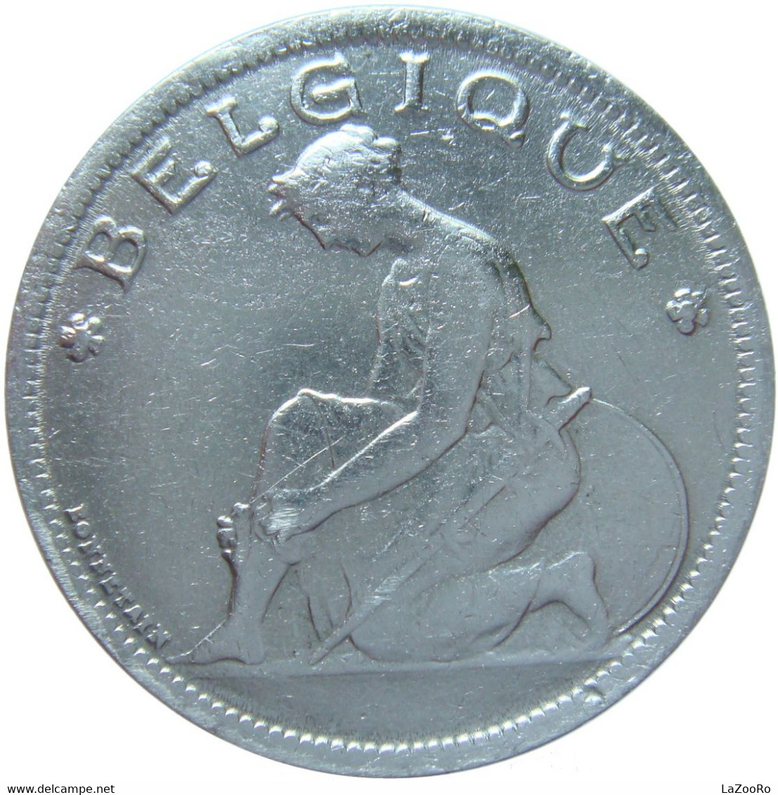 LaZooRo: Belgium 2 Francs 1930/20 VF - 2 Francs