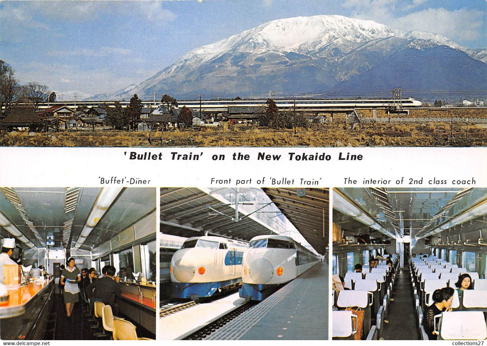 JAPON-BULLET TRAIN- LIGNE TOKAIDO- BULLET TRAIN,ON THE NEW TOHKAIDO LINE - Other & Unclassified