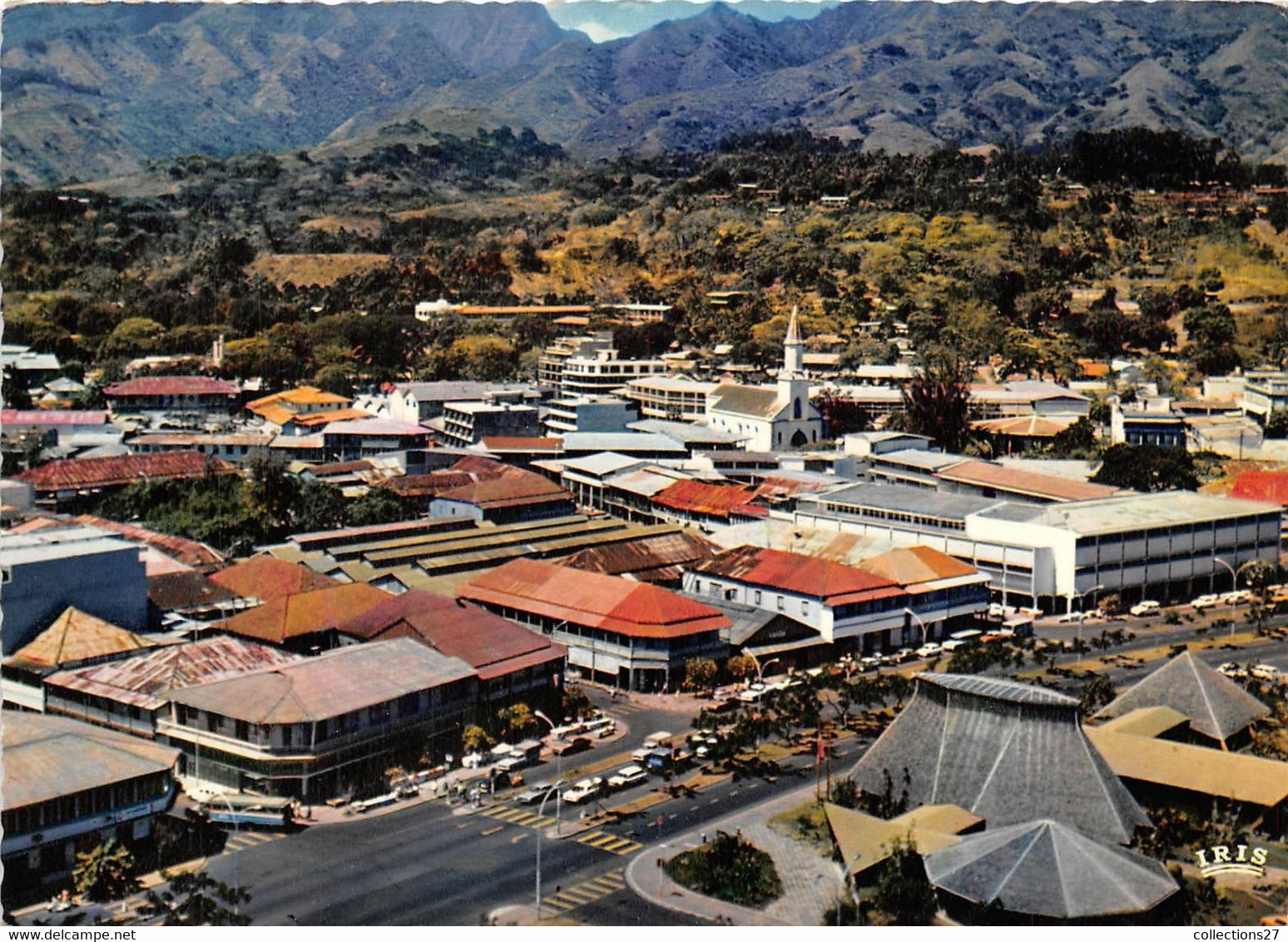 TAHITI-PAPEETE- VUE AERIENNE - Tahiti