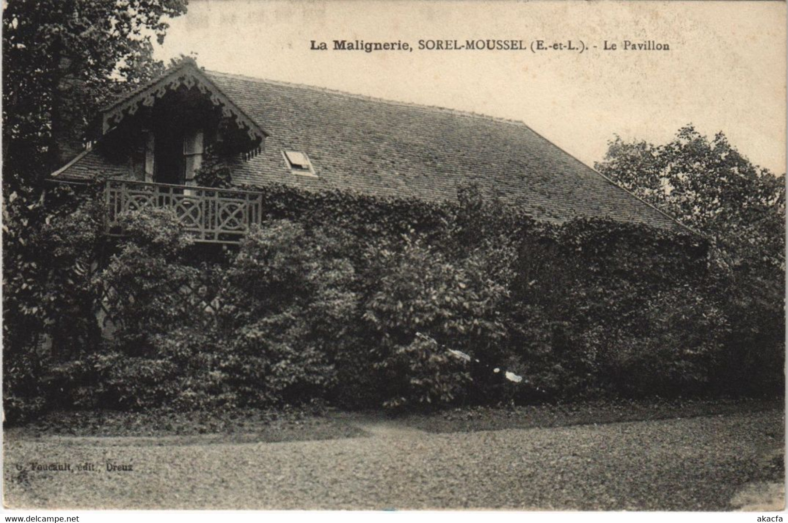 CPA La Malignerie SOREL-MOUSSEL - Le Pavillon (33200) - Sorel-Moussel