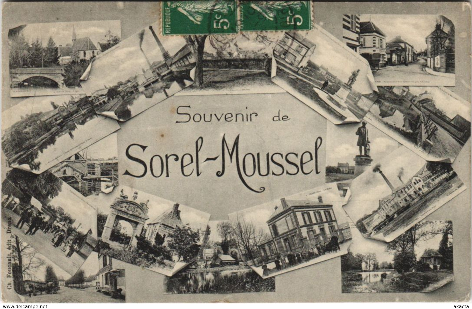 CPA Souvenir De SOREL-MOUSSEL (33206) - Sorel-Moussel