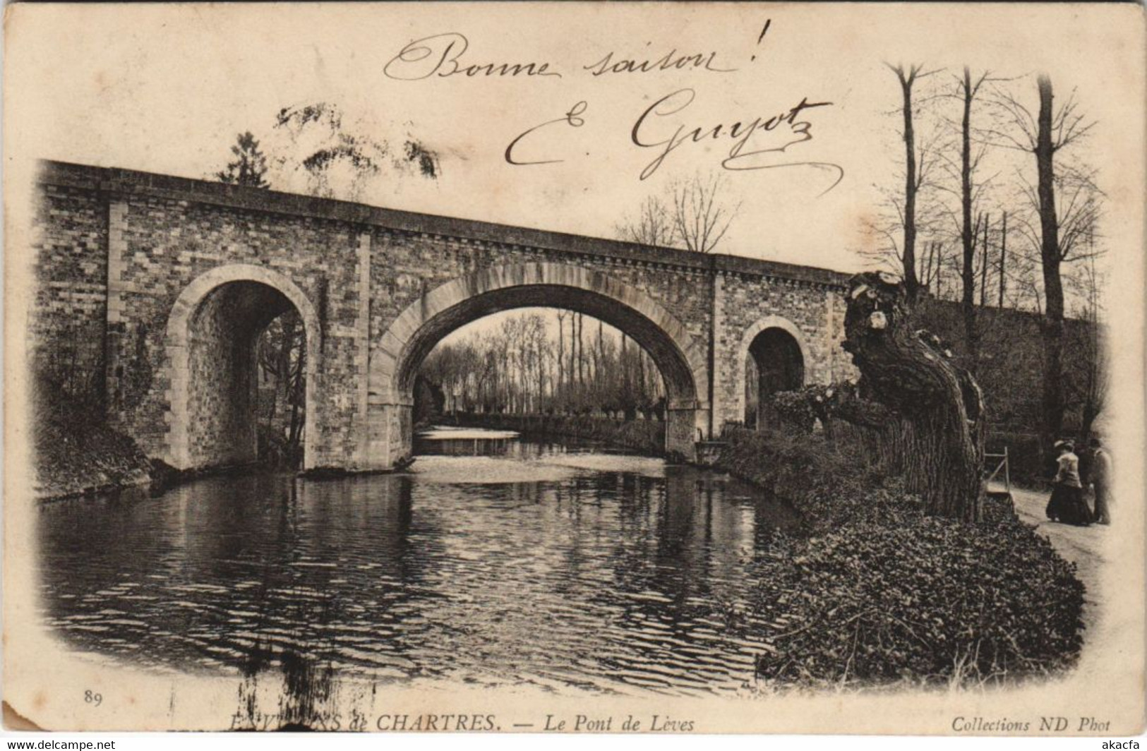 CPA Environs De CHARTRES - LePont De Léves (33629) - Lèves