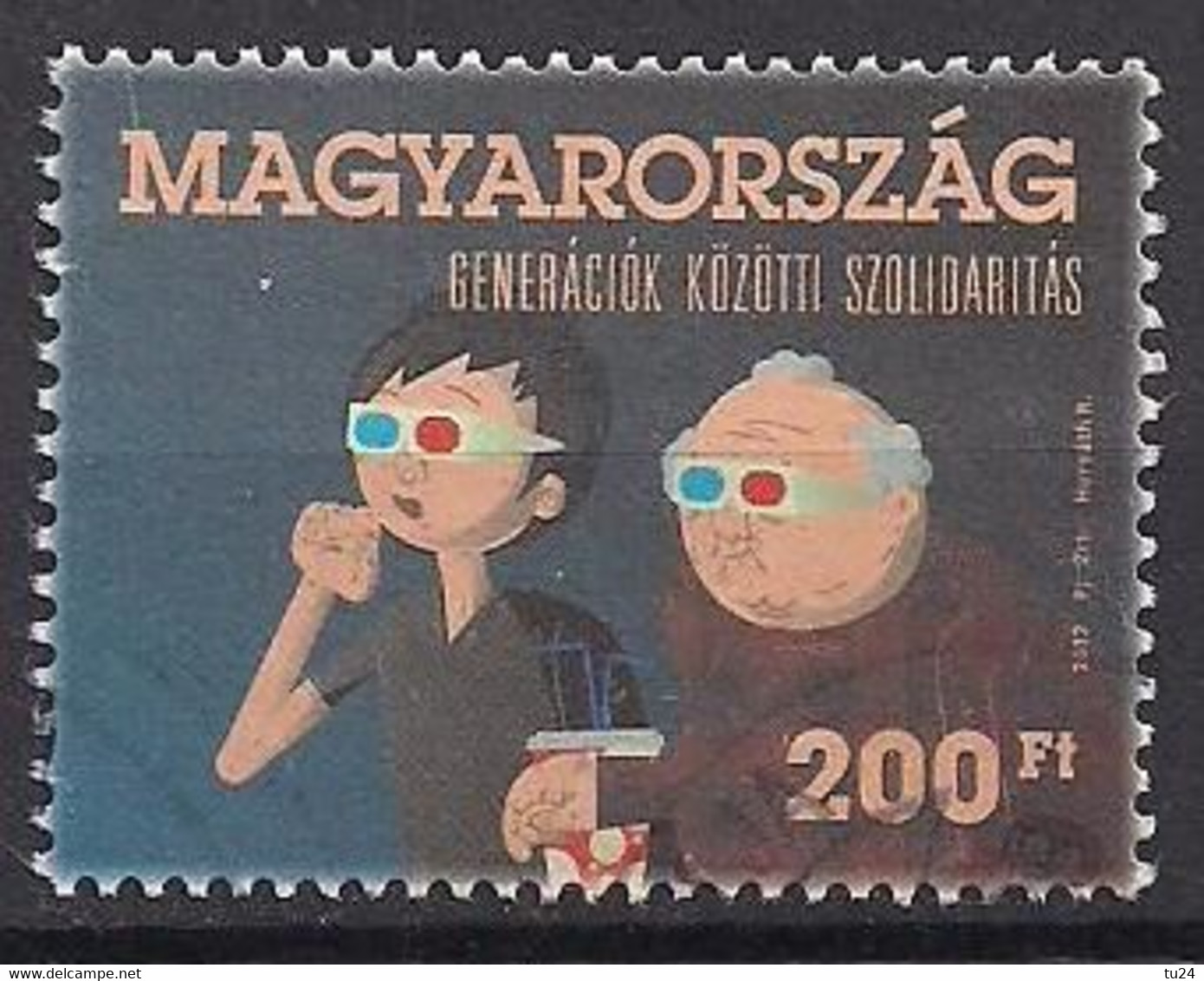 Ungarn  (2012)  Mi.Nr.  5568  Gest. / Used  (8gm52) - Usati