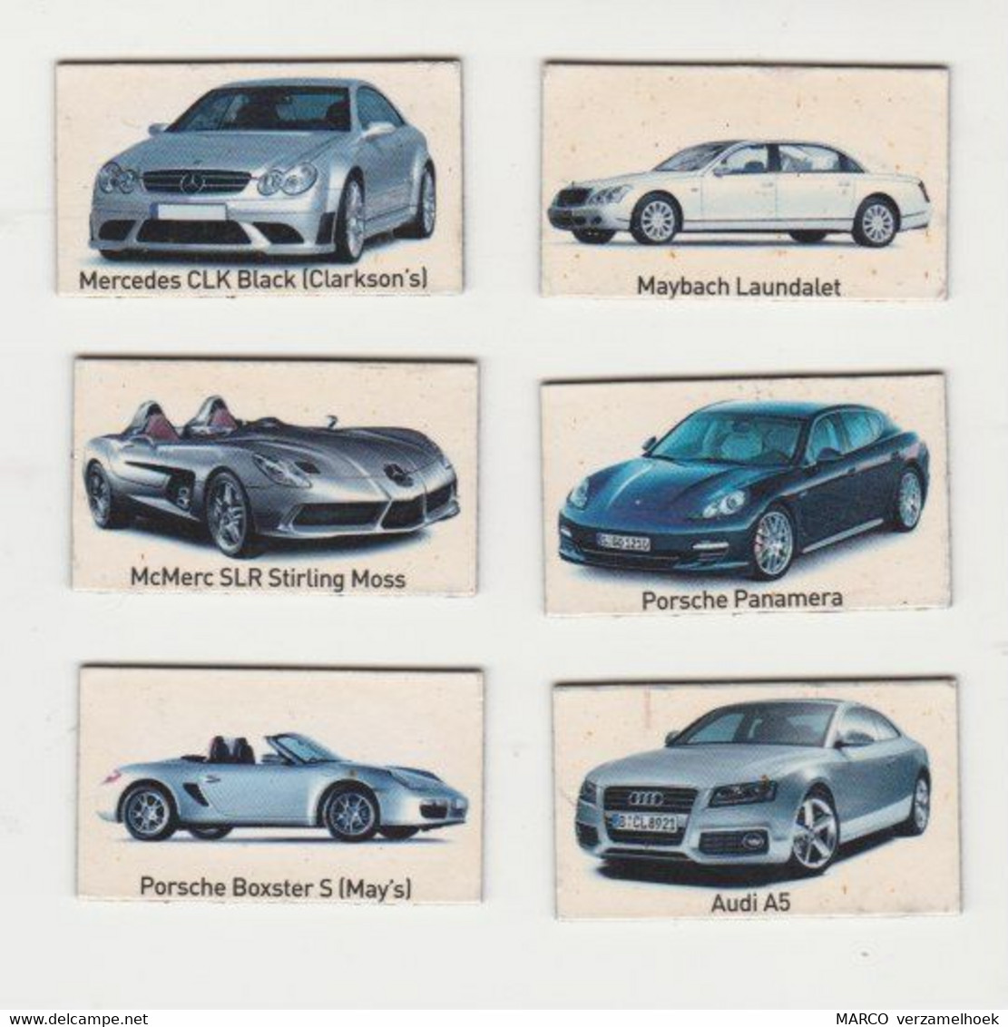 Fridge Magnets Koelkast-magneet TOP GEAR Audi-porsche-mercedes-maybach 2009 - Transportmiddelen