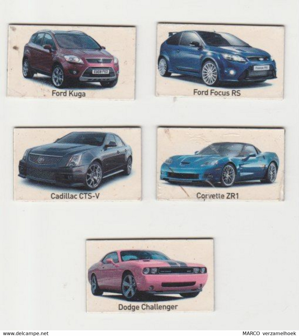 Fridge Magnets Koelkast-magneet TOP GEAR Ford-cadillac-dodge-corvette 2009 - Trasporti