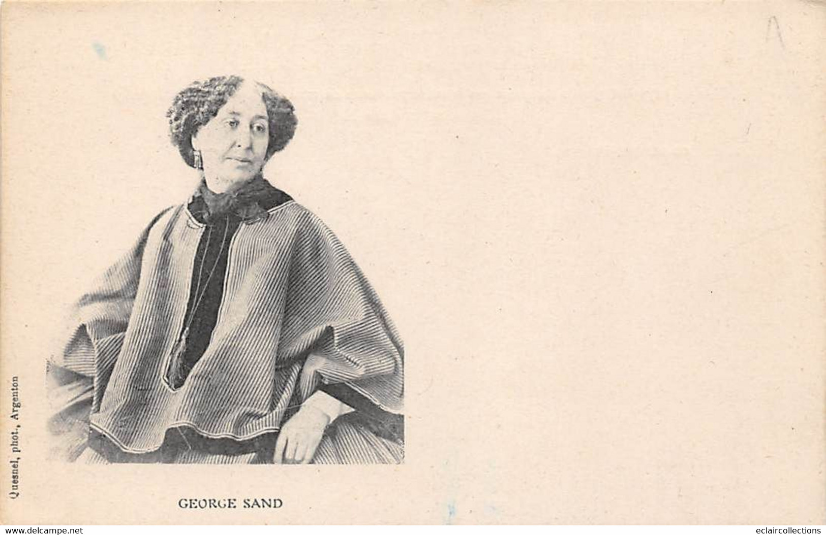 Thème: Littérature: Ecrivain:     Georges Sand       (voir Scan) - Ecrivains