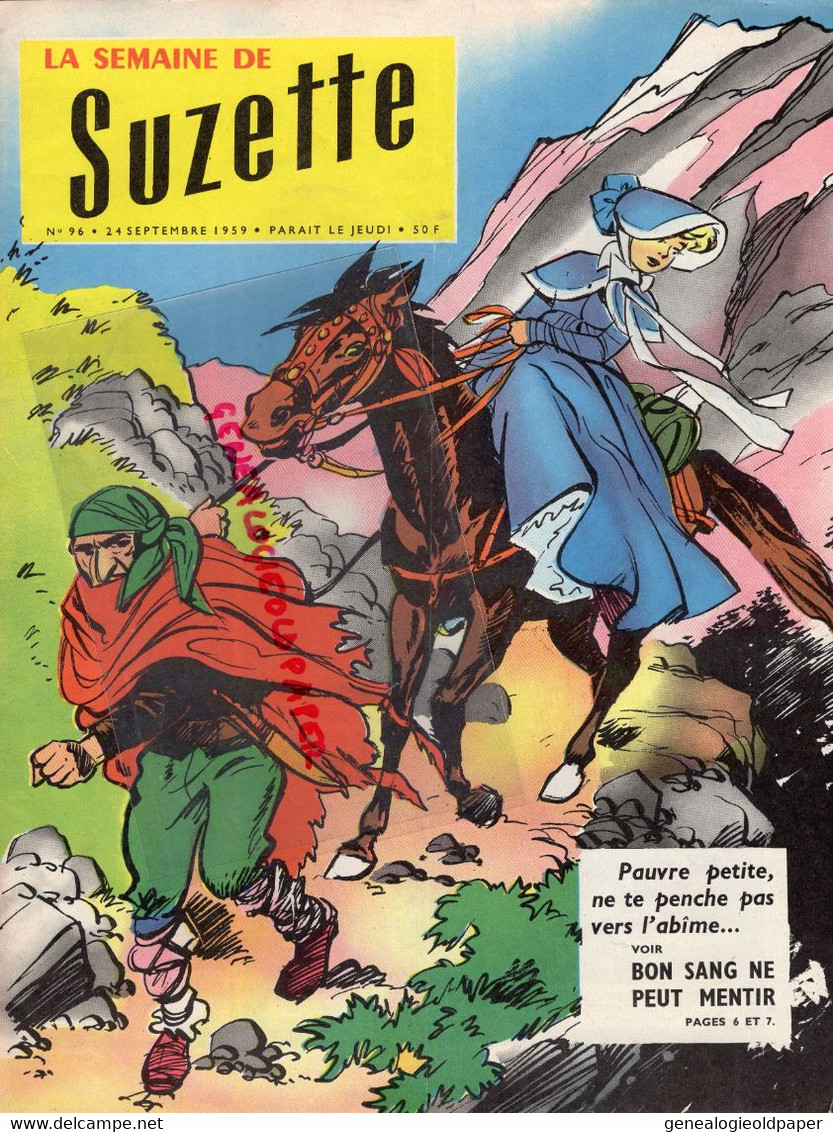 LA SEMAINE DE SUZETTE- N° 96- 24 SEPTEMBRE 1959-  -JAPON- - Sonstige & Ohne Zuordnung