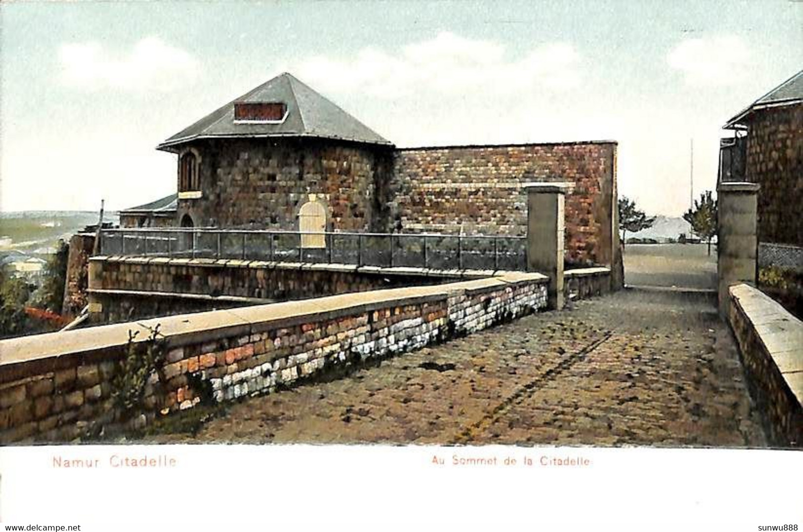 Namur Citadelle - Au Sommet De La Citadelle (colorisée, D T C) - Namur