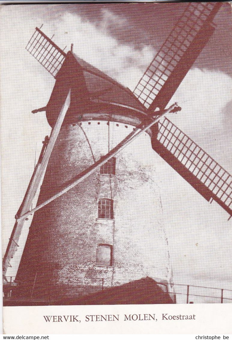 Wervik, Stenen Molen, Koestraat, Moulin, Windmill (pk71033) - Wervik