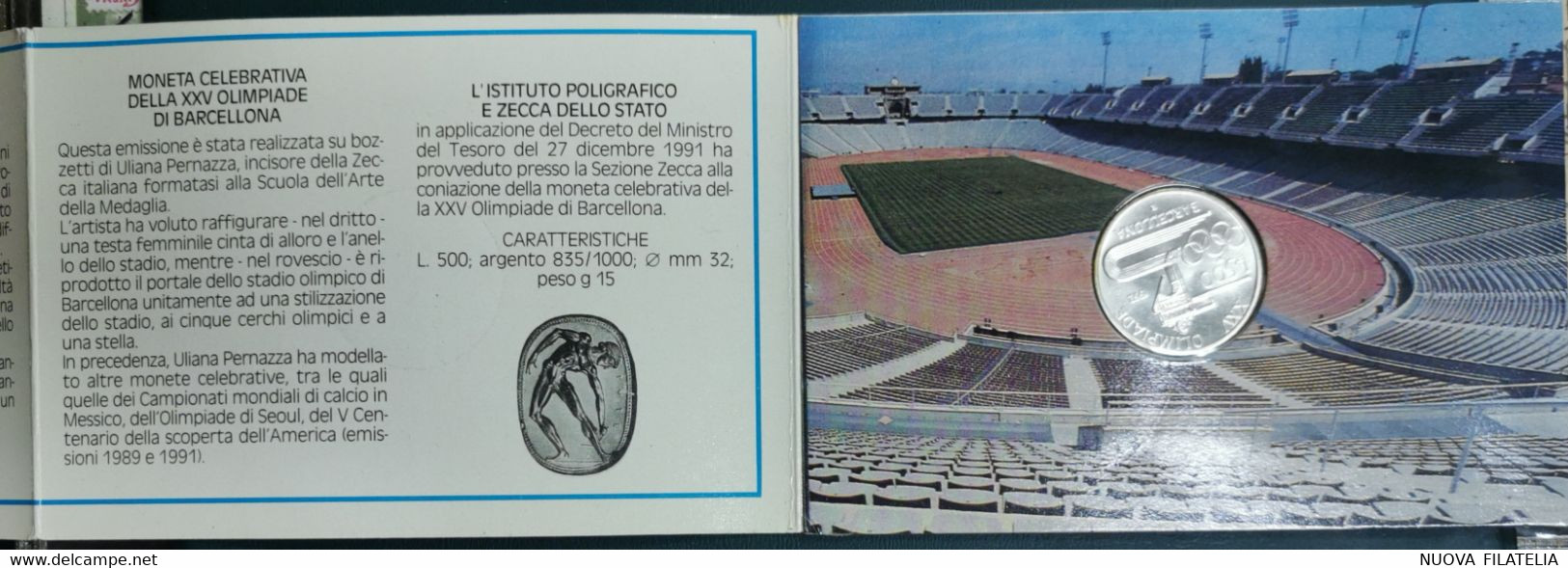 1992 OLIMPIADI DI BARCELLONA - Gedenkmünzen