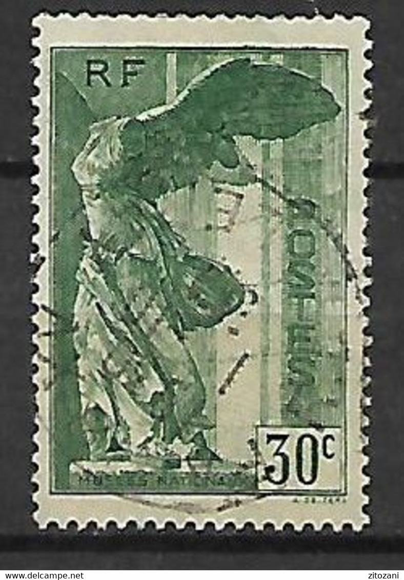 681-FRANCE -VICTOIRE DE SAMOTHRACE   - YT 354 Oblitéré - Used Stamps