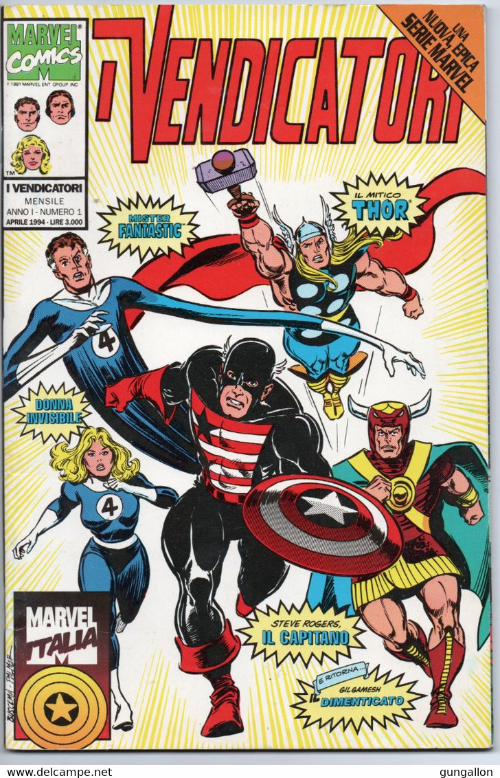 I Vendicatori  (Marvel  Comics 1994) N. 1 - Super Héros