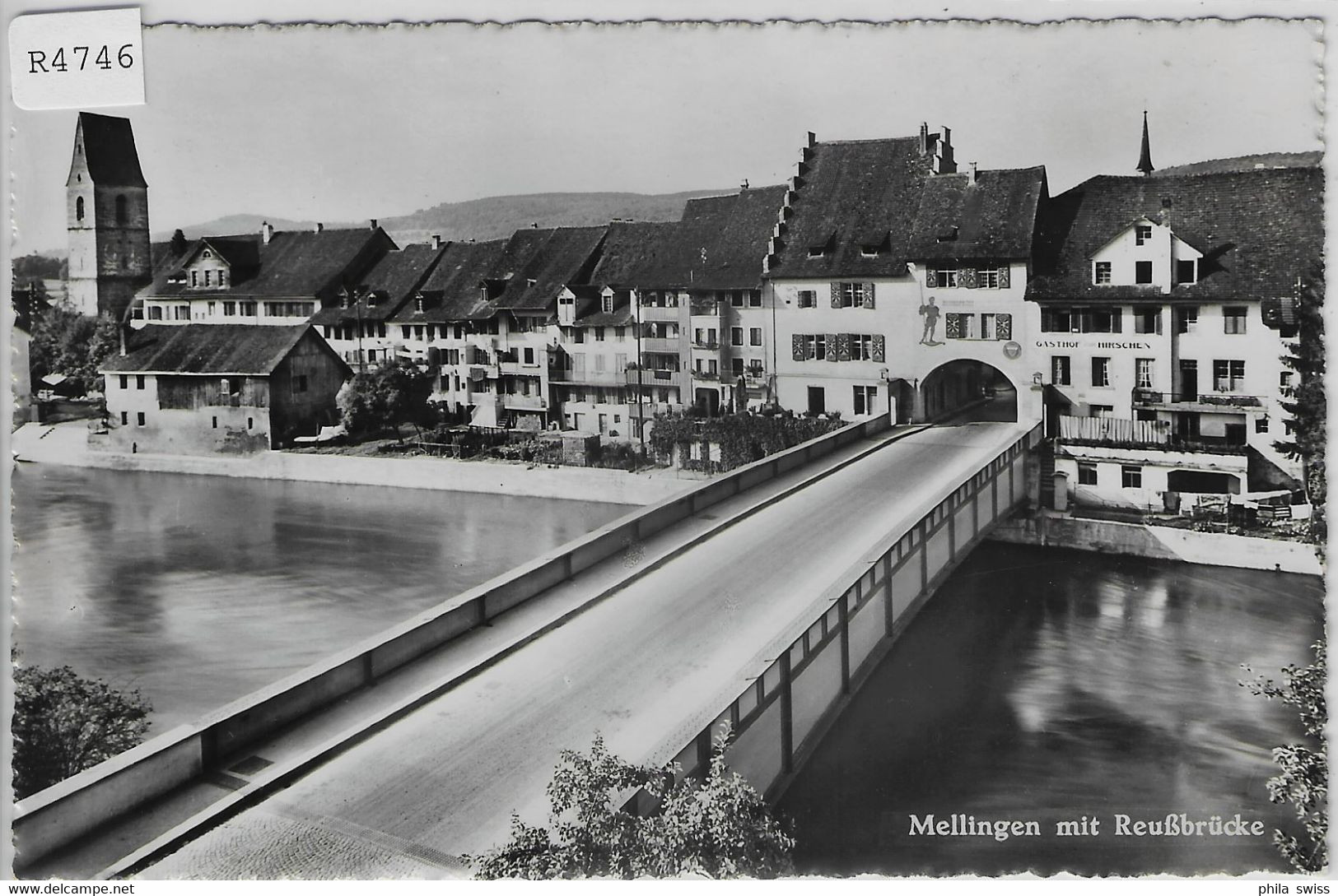 Mellingen Mit Reussbrücke - Mellingen