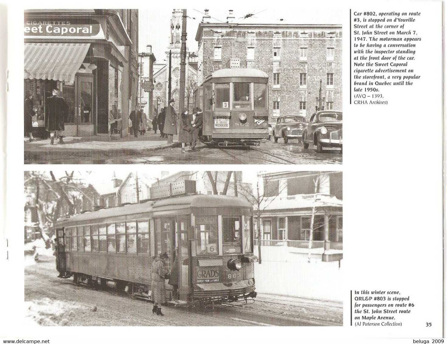Quebec Railway Light & Power Company  Vol 2  Citadel Division Book By Grumley Tramways Canada - ISBN 9780921871125 - Kanada