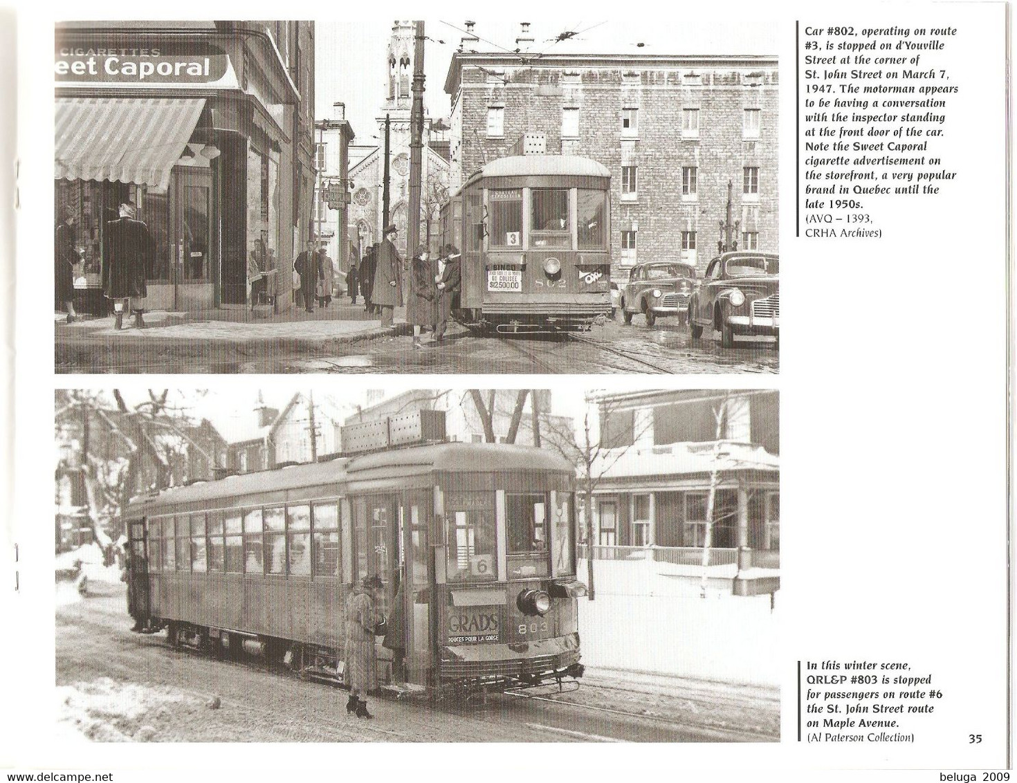 Quebec Railway Light & Power Company  Vol 2  Citadel Division Book By Grumley Tramways Canada - ISBN 9780921871125 - Canada