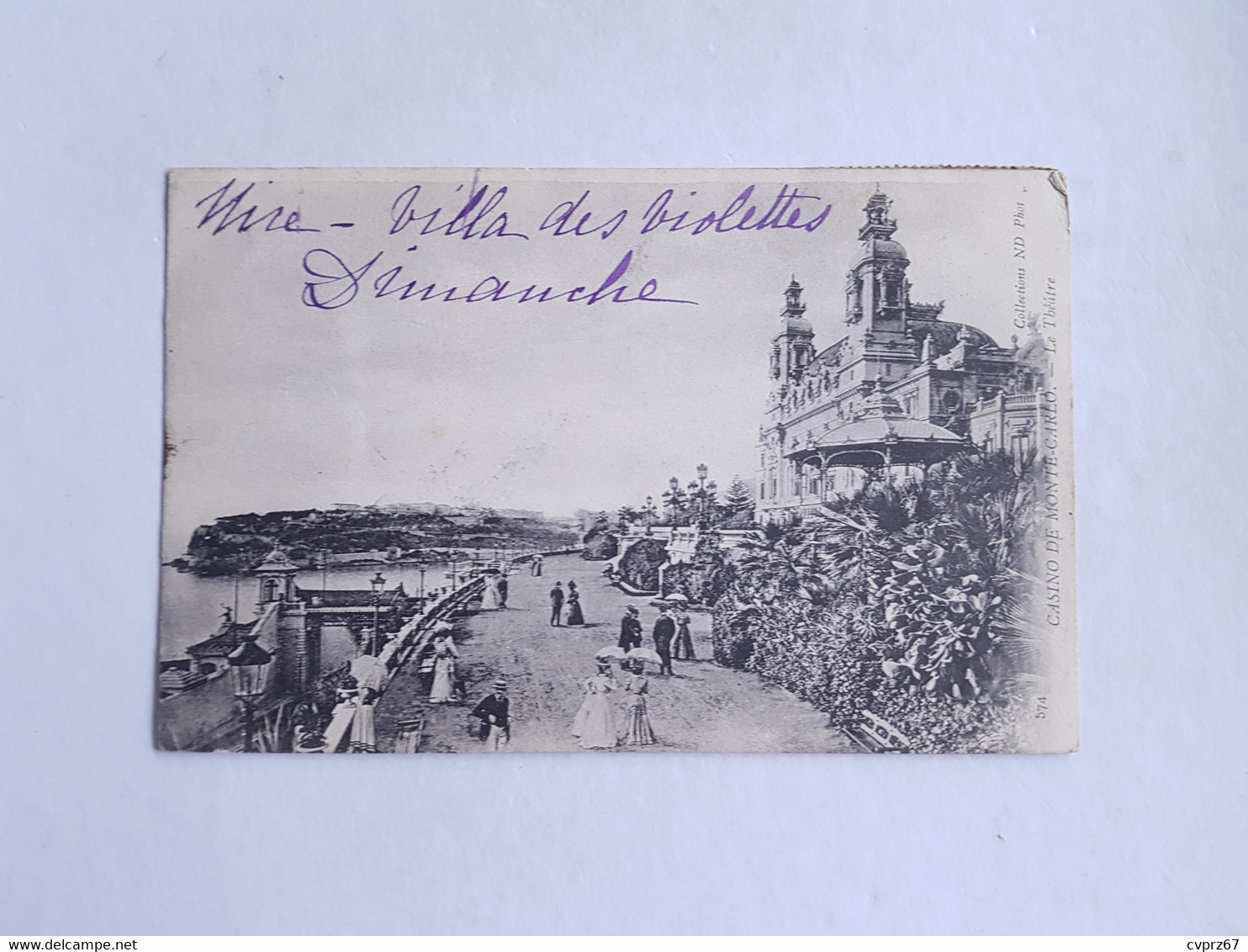 CPA 574. Le Casino De Monte Carlo, Monaco, Le Theatre, 1904 - Teatro De ópera